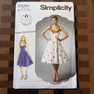 Simplicity 9284 - Patterns by Gertie - Uncut - Sizes 12-20